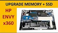 HP Envy x360 RAM & SSD Upgrade | Techfoot Reviews