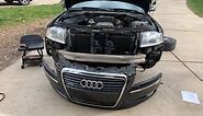 Audi A8 (D3) - Remove Front Bumper