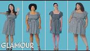 Women Sizes 0 Through 26 Try On the Same Short Dress | Glamour