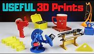 USEFUL Things to 3D Print | 12 Practical 3D Prints