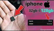iphone 7 plus , 32 GB turned into 128 GB , NAND IC replacement | JC PRO 1000