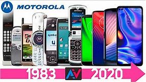 All Motorola Phones Evolution 1983-2020