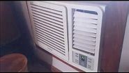 Samsung 18,000 BTU window air conditioner startup