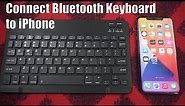 How to Connect Any Bluetooth Keyboard to iPhone
