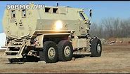 What projectile types will the MRAP withstand?