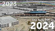 The NEW Pittsburgh International Airport - 2023 to 2024 Progress