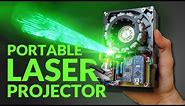DIY Laser Projector - Built from an old hard drive