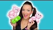 Easy PIG Balloon Animal Tutorial - Learn Balloon Animals with Holly!