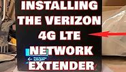 Installing My Verizon Wireless 4G LTE Nework Extender