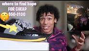 Unboxing A Bathing Ape Jacket + Bapestas (where to find bape for cheap $50-$100)
