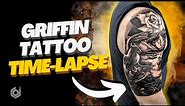 GRIFFIN TATTOO TIME-LAPSE | JAKE OMEN