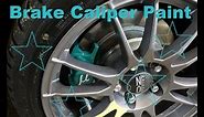 Project Altezza -- Paint Brake Caliper Cobalt Green
