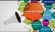 Celebrate 2024 with Style: Happy New Year Animations in PowerPoint!