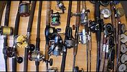 ROD & REEL - The MOST ACTIVELY USED VINTAGE FISHING TACKLE COLLECTION on the INTERNET!!!