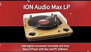 Ion Audio Max LP Conversion Turntable with Stereo Speakers - Quick Look India