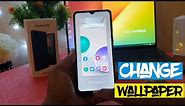 How to Change Wallpaper in Samsung Galaxy A02 - Home Screen Customization