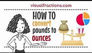Converting Pounds (lb) to Ounces (fl oz): A Step-by-Step Tutorial #pounds #ounces #conversion