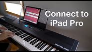 Connect a Digital Piano to iPad Pro to Learn with Simply Piano