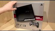PS3 Slim 320GB Unboxing (HD)