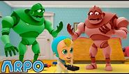 Remote CONTROLLING BABY 🎮 | ARPO The Robot | Funny Kids Cartoons | Kids TV Full Episode Compilation