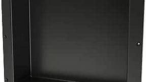 Tile Redi USA Niche Single Recessed Shower Shelf – Black, One Inner Shelf, 16-Inch Width x 14-Inch Height x 4-Inch Depth (620)