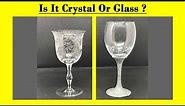 Is it glass or crystal ? antiques