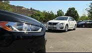 2013 Ford Fusion vs Nissan Altima vs Toyota Camry Mashup Review