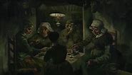In the 19th century, realism was a popular artistic movement in the Netherlands. Artists painted 'tonally' using many light and dark variations of a single colour. When he started out as a painter, Van Gogh wanted to make the same dark and realistic paintings as his Dutch colleagues This animation of 'The Potato Eaters' is made by Andrey Zakirzyanov. Thank you for using Vincent's work to inspire your creativity Music by Andrey Surotdinov | RT BT