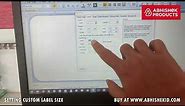 Setting Custom Label Size for TSC Label Printer in BarTender | We Sell Software |Buy@ abhishekid.com