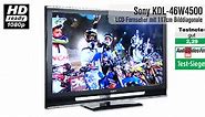 LCD-Fernseher: Sony KDL-46W4500