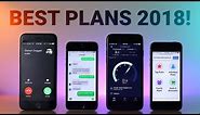 Best Cell Phone Plans 2018!
