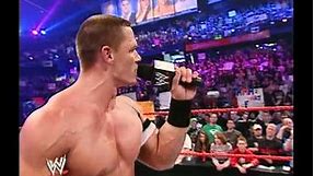RAW John Cena after Wrestlemania 22