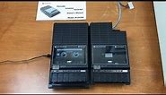 Sanyo M1540A cassette recorder restoration