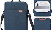 12.9-14.2 Inch Tablet Sleeve Bag for 2023 Samsung Galaxy Tab S9 S8 Ultra 14.6 inch,12.9" iPad Pro 4 3 2 1/iPad Air/MacBook Air Pro 13.6"/MacBook Pro 14.2" M3 M2 M1 Pro Max/Surface Pro 9 8 Case-Blue