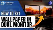 How To Setup Dual Monitor Wallpapers In Wallpaper Engine (2024) | Span Across Multiple Monitors