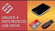 👨‍💻 How to Unlock a Write Protected USB Drive, a SD or Micro SD Memory Card or a Hard Drive in 2021