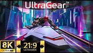 LG UltraGear 8K Live Wallpaper | 21:9 Preview
