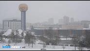 Winter snowstorm 2024: Freezing weather moves through the Knoxville area