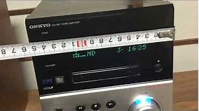 Rare Used HiFi Find! Why is it special? Audio Review of a Rare Onkyo Mini System