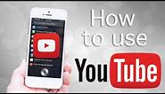 How to use YouTube: App Tutorial (HD)