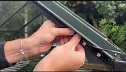 How to Install Greenhouse Glazing Gasket