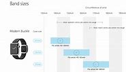 Apple's official Apple Watch sizing guide with band sizes - 9to5Mac