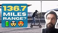 10 LONGEST-RANGE Electric Scooters [Last Scooter Has More Range Than CARS!]
