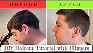 How to Cut Your Own Hair with Clippers - For Men!