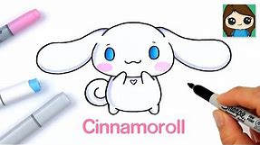 How to Draw Cinnamoroll Easy | Sanrio