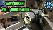 Valve Socket Weld Modification | How to modify a threaded valve | Valve socket weld connection