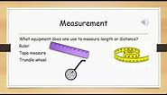 Measurement - Length Grade 3 Foundation phase