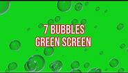 7 Bubbles Effect Green Screen HD || By Green Pedia