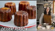 Claire Saffitz Teaches How to Make Canelés | Dessert Person