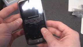 Google Nexus One Unboxing | Pocketnow